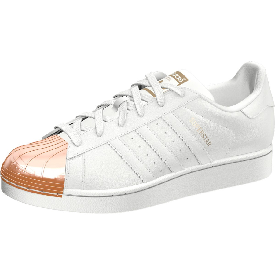adidas gazelle silver green womens adidas Originals Superstar W Metal Toe "Coppermet" | BY2882