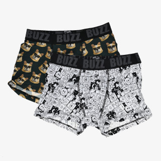 BUZZ Bokserice MEN PRINTED BOXER 