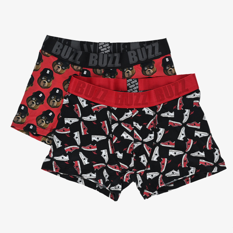 BUZZ Bokserice MEN PRINTED BOXER 