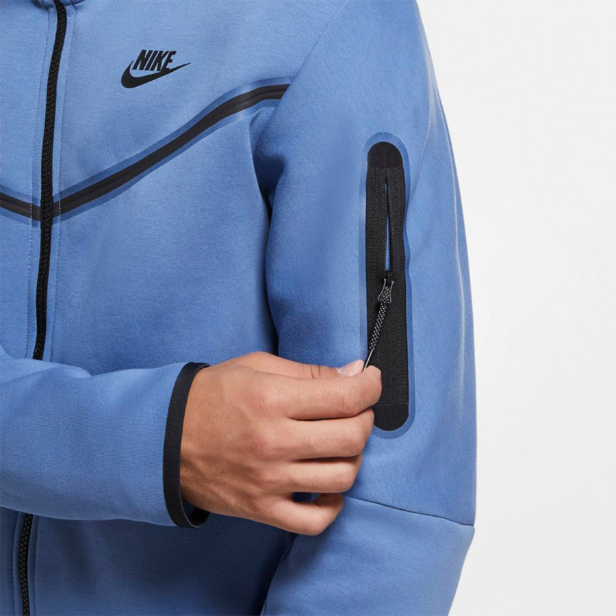 NIKE Dukserica M NSW TCH FLC HOODIE FZ WR 