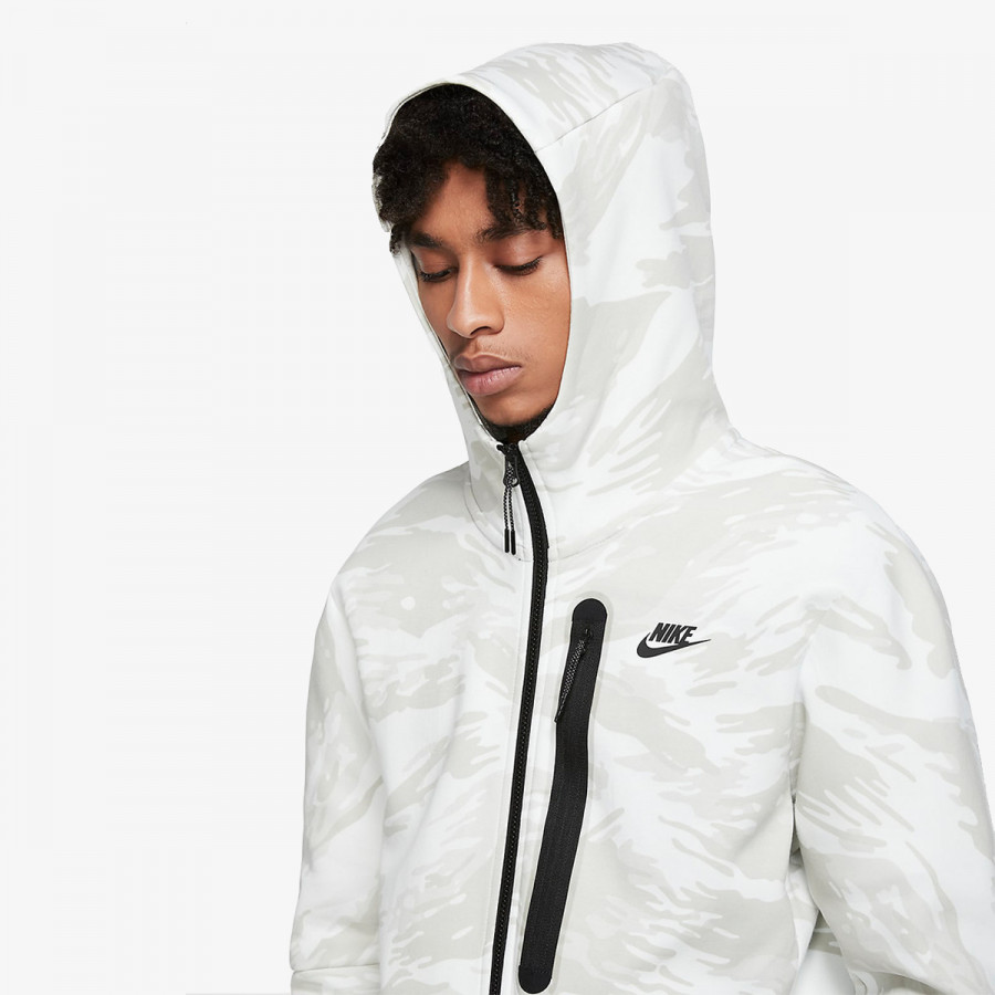 NIKE Dukserica M NSW TCH FLC HOODIE FZ AOP 