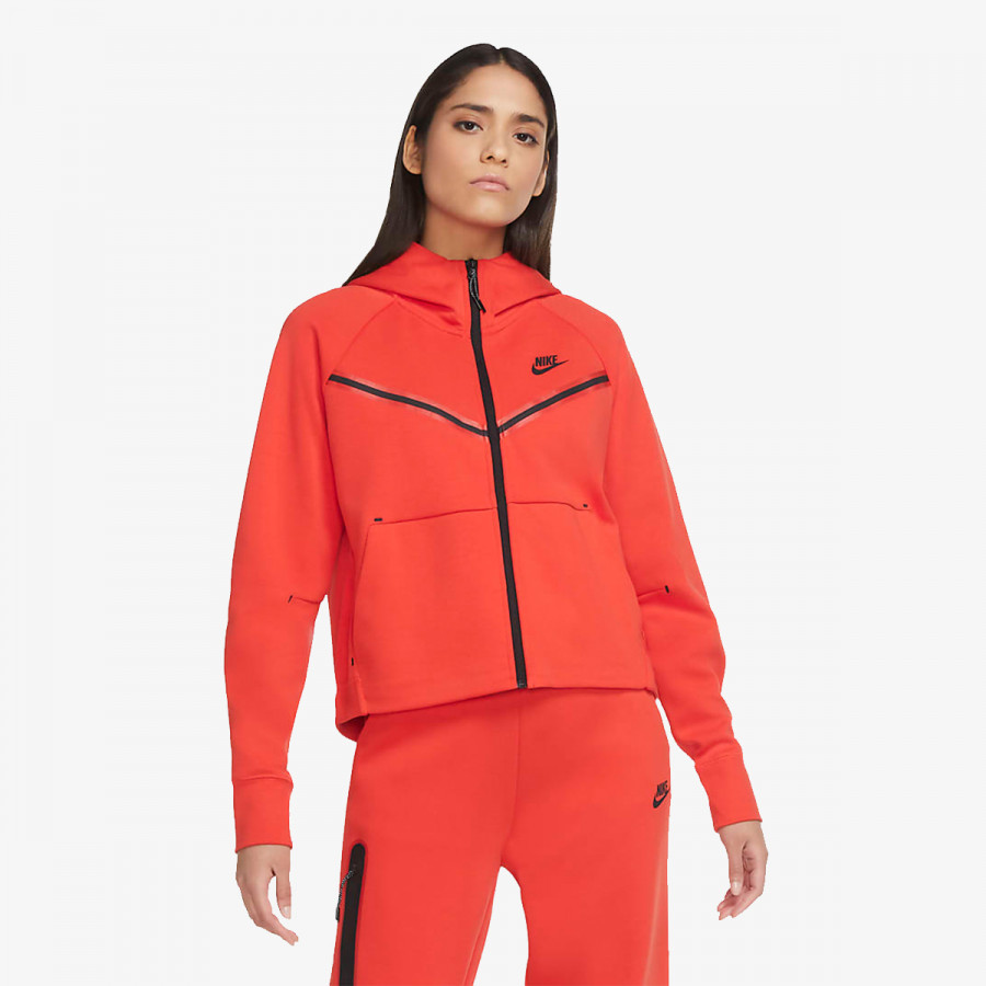 NIKE Dukserica W NSW TCH FLC WR HOODIE FZ 