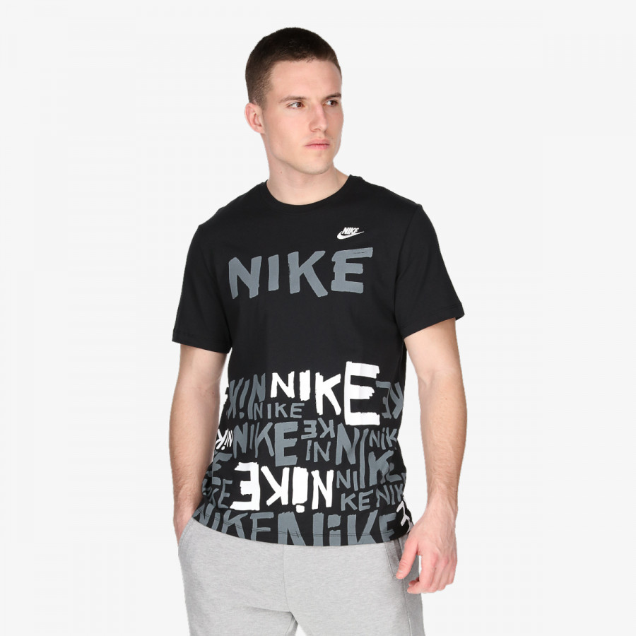 NIKE Majica Nike M NSW TEE PRINTED AOP HBR 