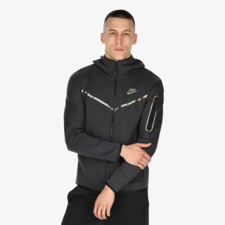 NIKE Dukserica M NSW TCH FLC FZ HOODIE IRDSNT 