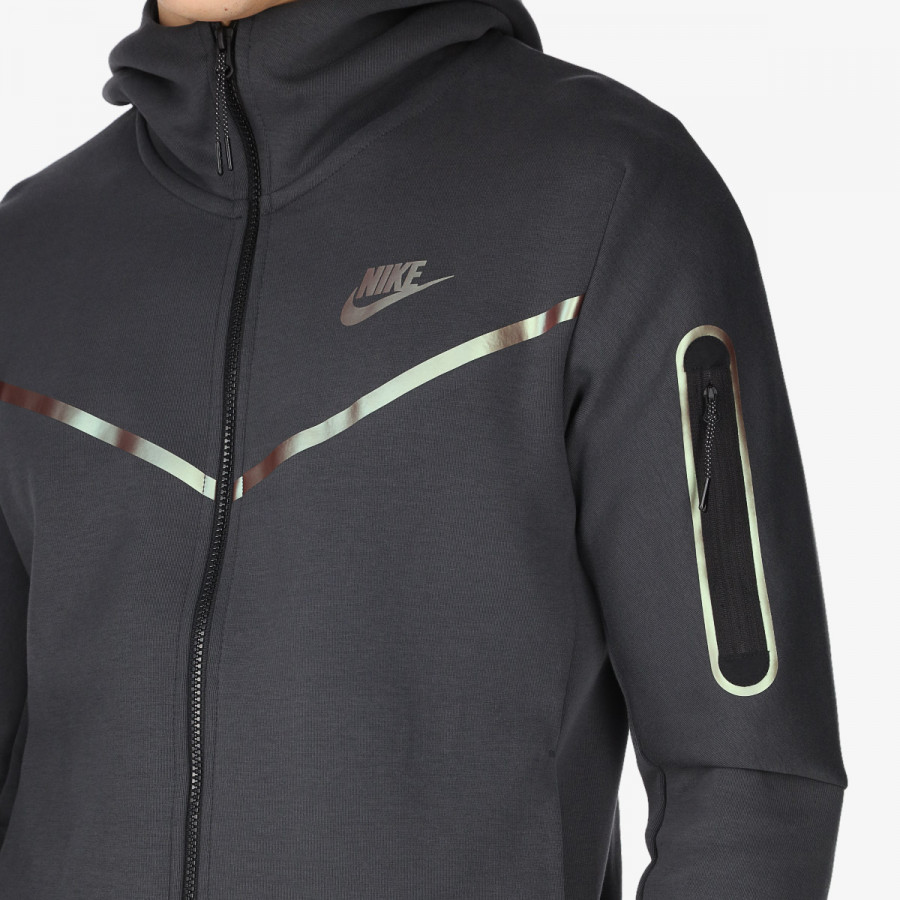 NIKE Dukserica M NSW TCH FLC FZ HOODIE IRDSNT 