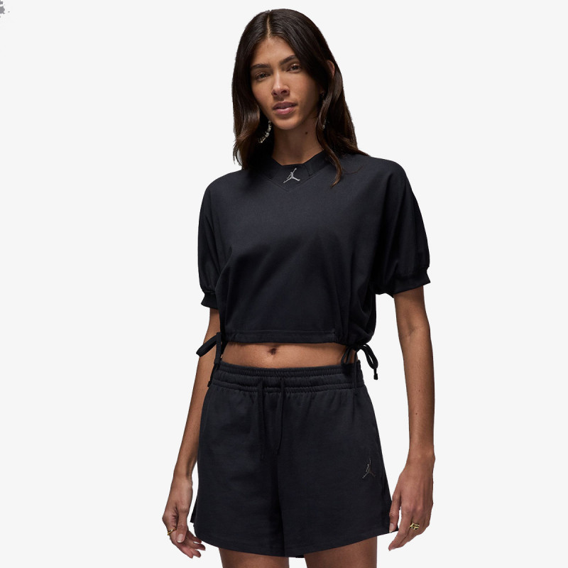 NIKE Majica W J SS KNIT SLD TOP 
