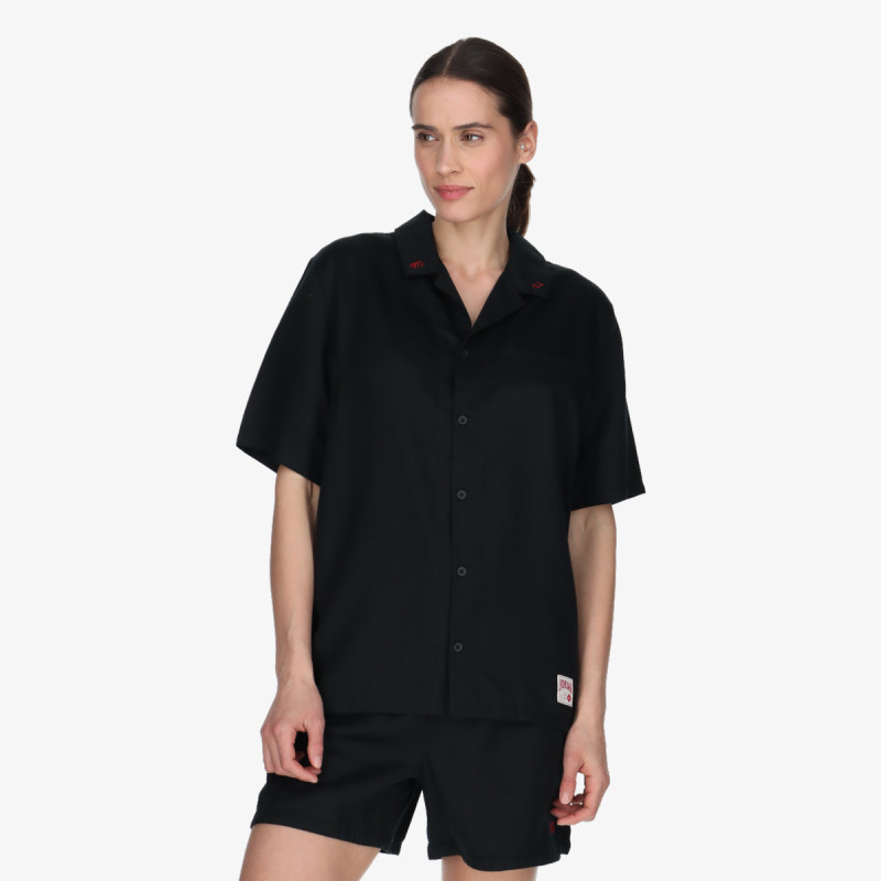 NIKE Majica W J SS WVN SLD TOP 2 