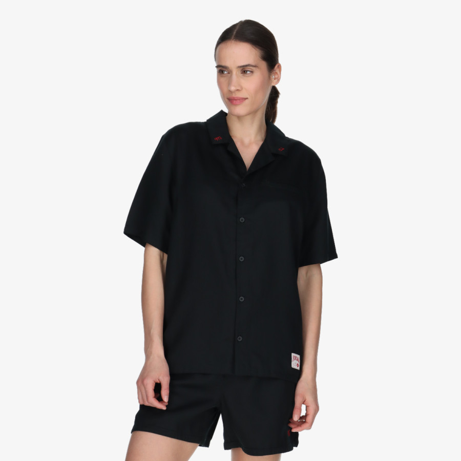 NIKE Majica W J SS WVN SLD TOP 2 