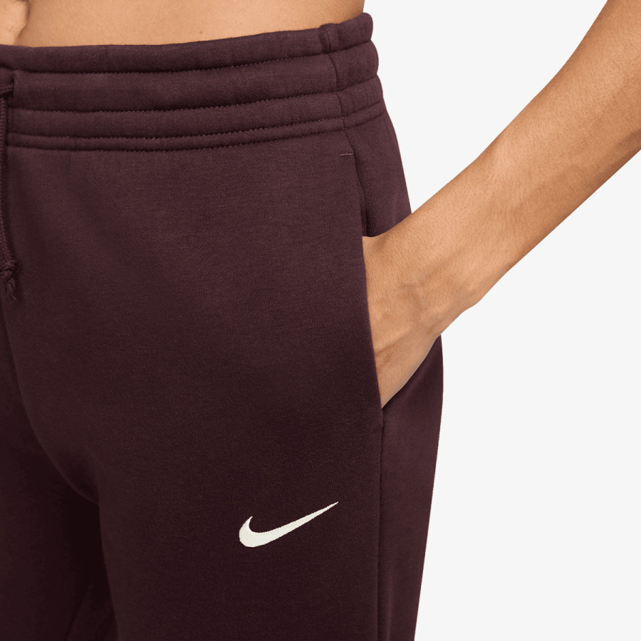 NIKE Donji deo trenerke W NSW PHNX FLC MR PANT STD 