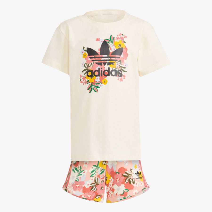 Trenerka HER STUDIO LONDON FLORAL SHORTS AND TEE SET 