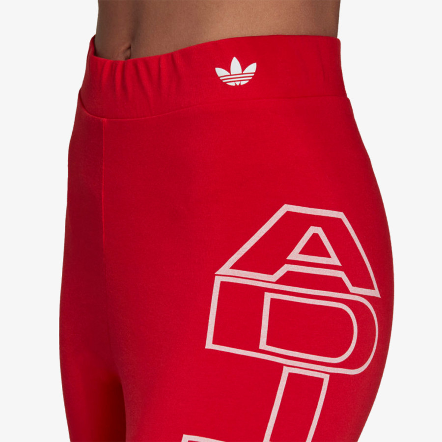 adidas Helanke LETTER SHORT TIGHTS MIDWAIST 