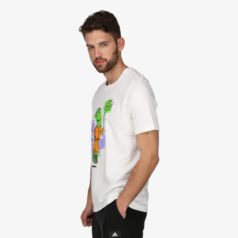 adidas Majica GRAPHICS STOKED ALIEN 