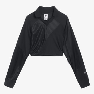 NIKE Majica dugih rukava W NSW STREET LS CROP JRSY 
