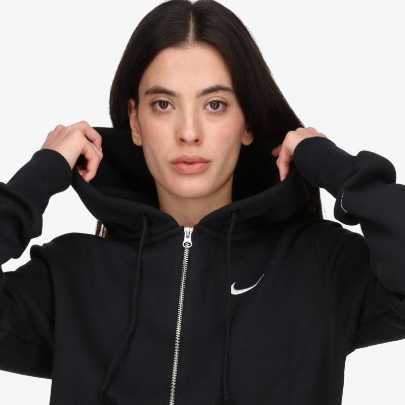 NIKE Dukserica W NSW PHNX FLC STD FZ HDY 