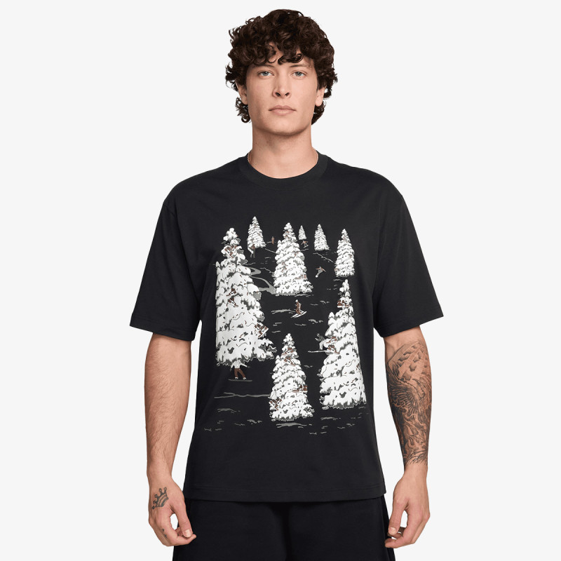 NIKE Majica M J BRK HOLIDAY GFX CREW 