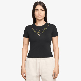 NIKE Majica W J FLT SS TMID GFX TEE CHN 