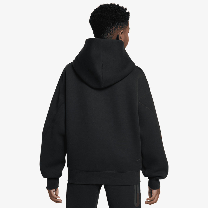 NIKE Dukserica B NSW TCH FLC OVRS PO HDY-PD 