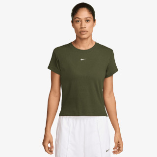 NIKE Majica W NSW RIB  TGHT SS TEE 