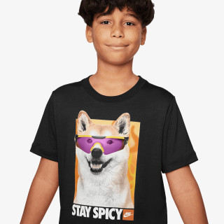 NIKE Majica K NSW TEE PHOTO SHIBA 