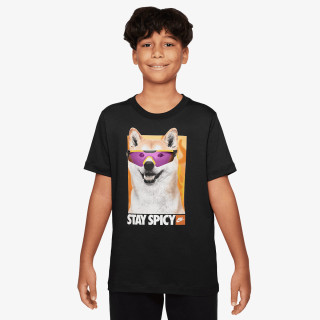 NIKE Majica K NSW TEE PHOTO SHIBA 