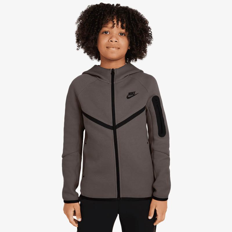 NIKE Dukserica B NSW TCH FLC FZ - PD 