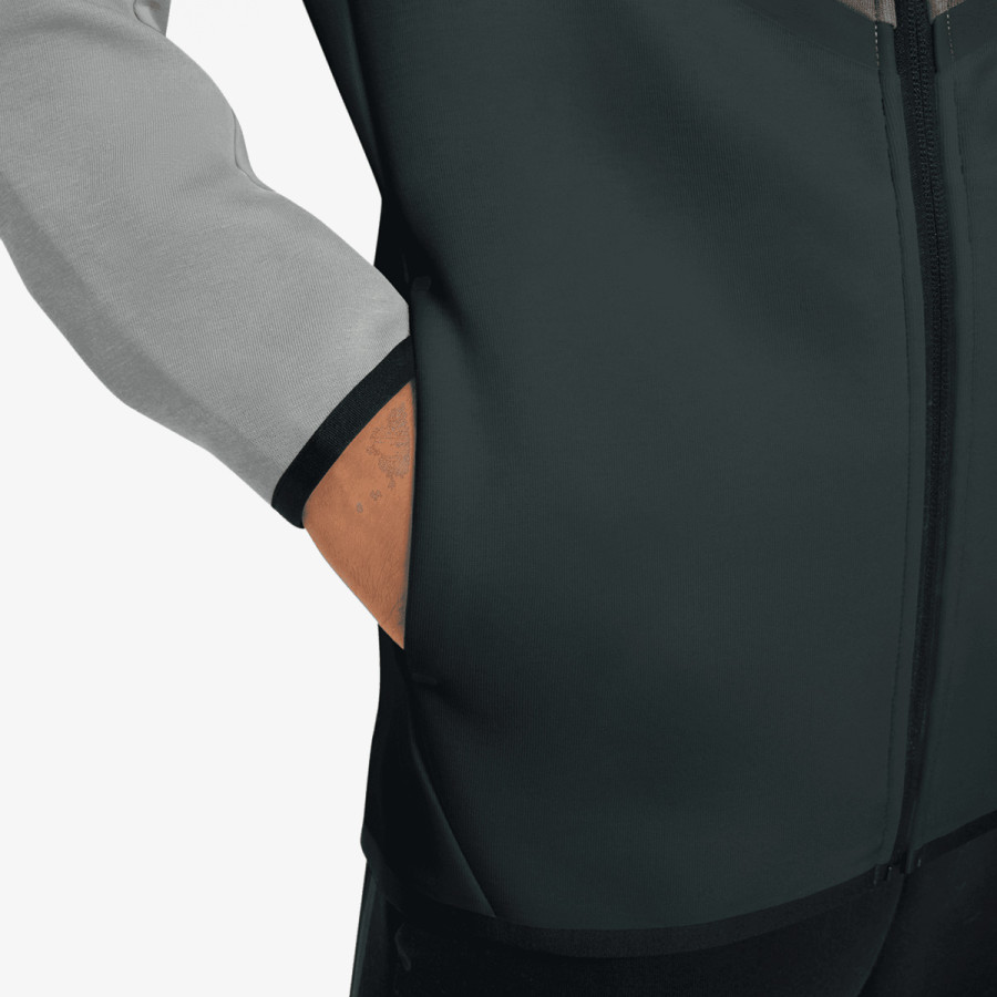 NIKE Dukserica B NSW TCH FLC FZ - PD 