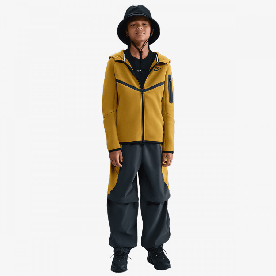 NIKE Dukserica B NSW TCH FLC FZ - PD 