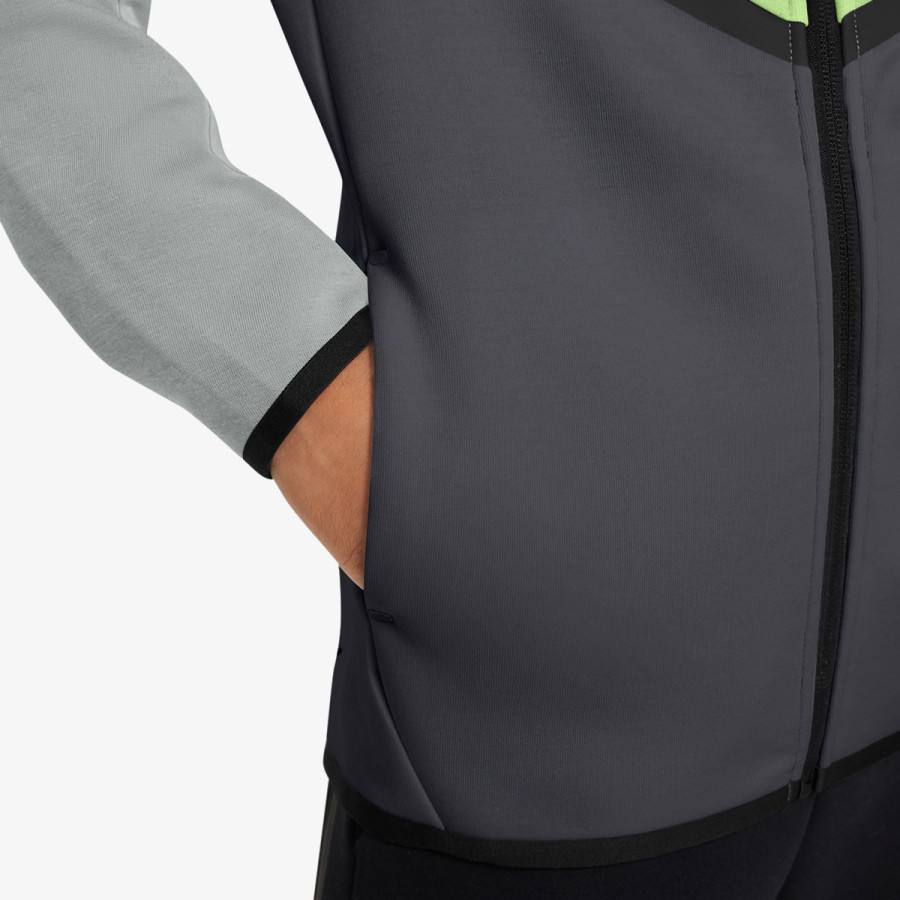 NIKE Dukserica B NSW TCH FLC FZ - PD 