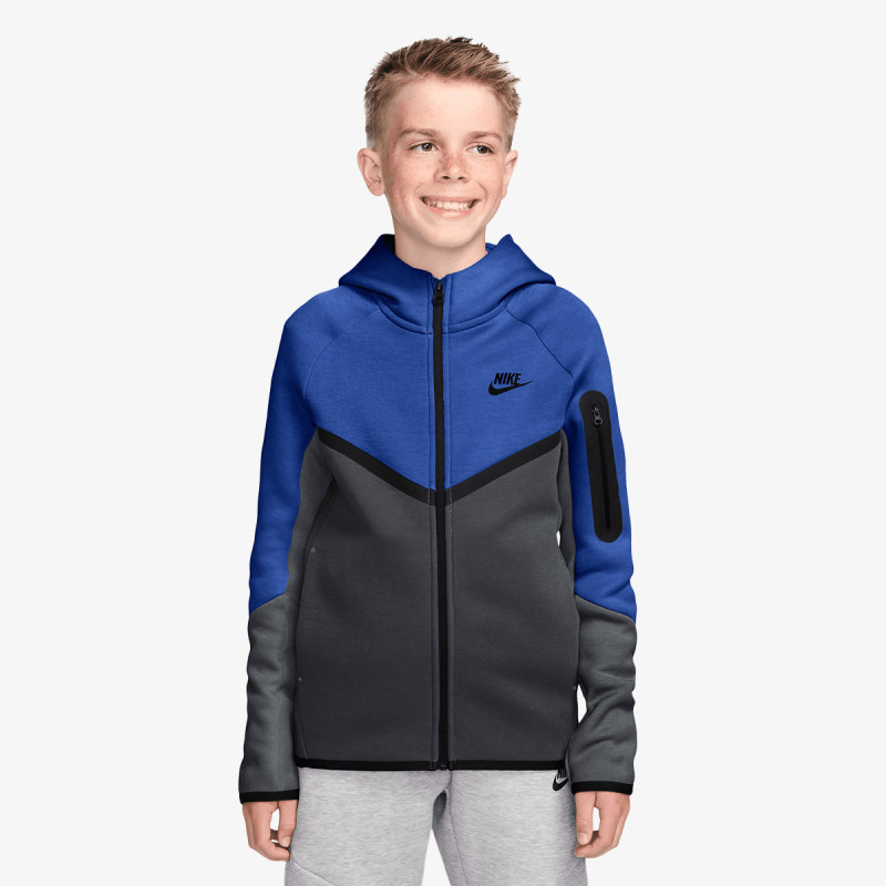 NIKE Dukserica B NSW TCH FLC FZ - PD 