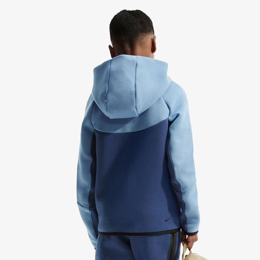 NIKE Dukserica B NSW TCH FLC FZ - PD 