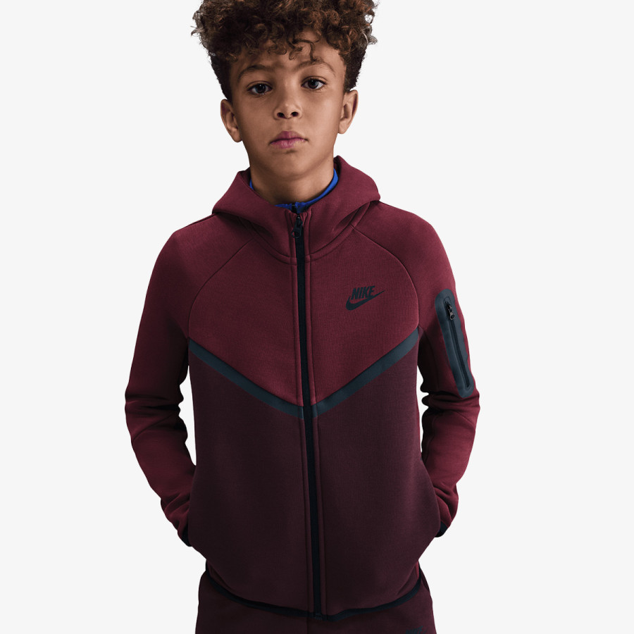 NIKE Dukserica B NSW TCH FLC FZ - PD 