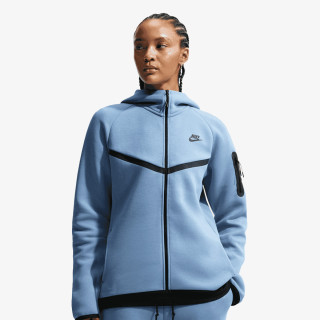 NIKE Dukserica W NSW TCH FLC WR FZ HDY 2 