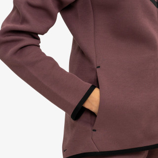 NIKE Dukserica W NSW TCH FLC WR FZ HDY 2 