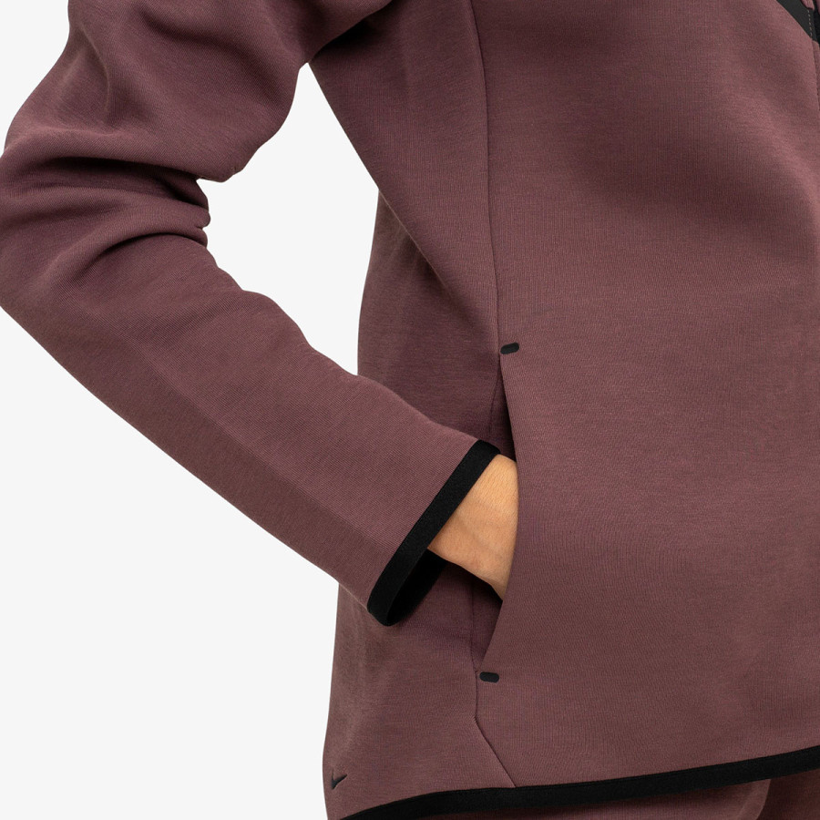 NIKE Dukserica W NSW TCH FLC WR FZ HDY 2 