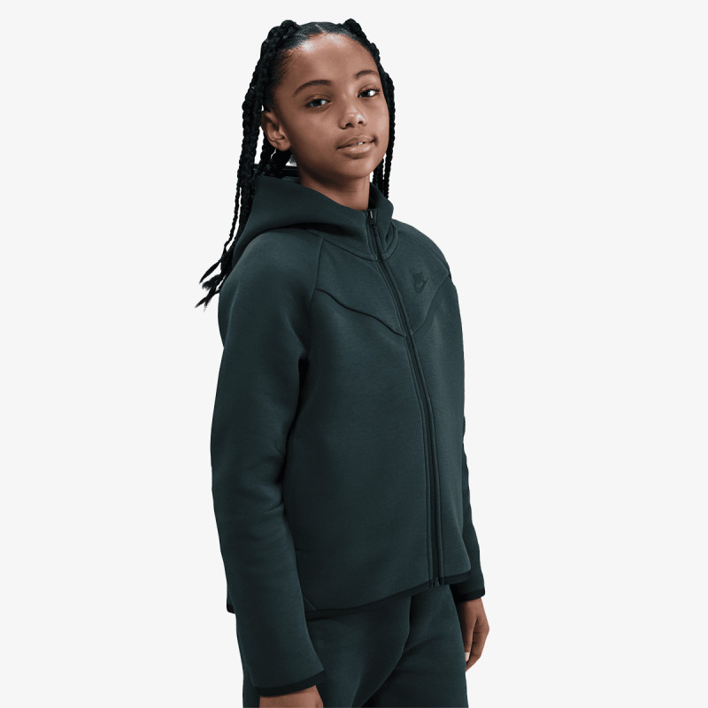NIKE Dukserica G NSW TCH FLC HD FZ LS - PD 