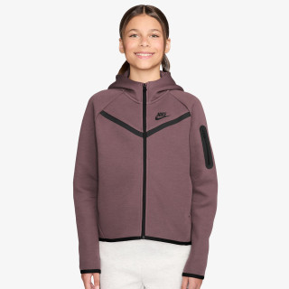 NIKE Dukserica G NSW TCH FLC HD FZ LS - PD 