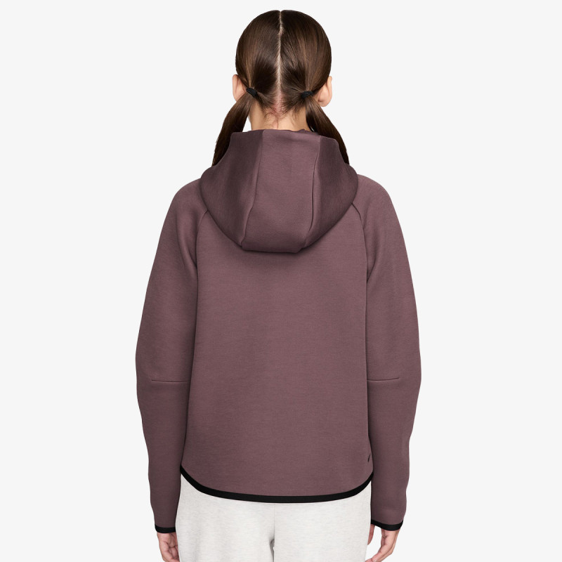 NIKE Dukserica G NSW TCH FLC HD FZ LS - PD 