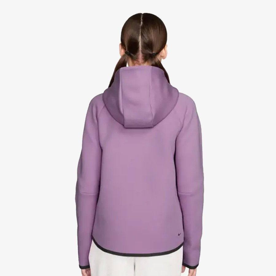 NIKE Dukserica G NSW TCH FLC HD FZ LS - PD 