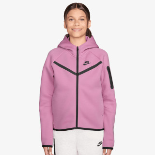 NIKE Dukserica G NSW TCH FLC HD FZ LS - PD 
