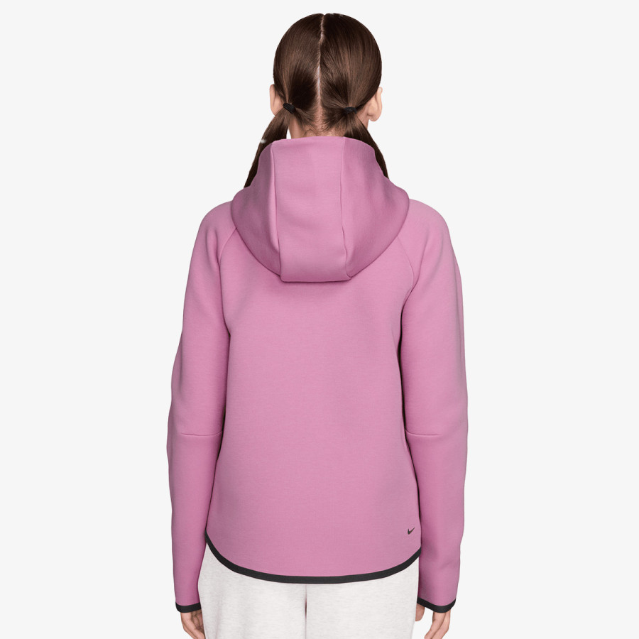 NIKE Dukserica G NSW TCH FLC HD FZ LS - PD 