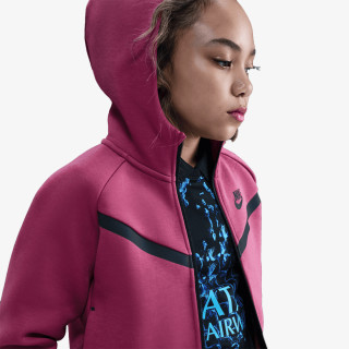 NIKE Dukserica G NSW TCH FLC HD FZ LS - PD 