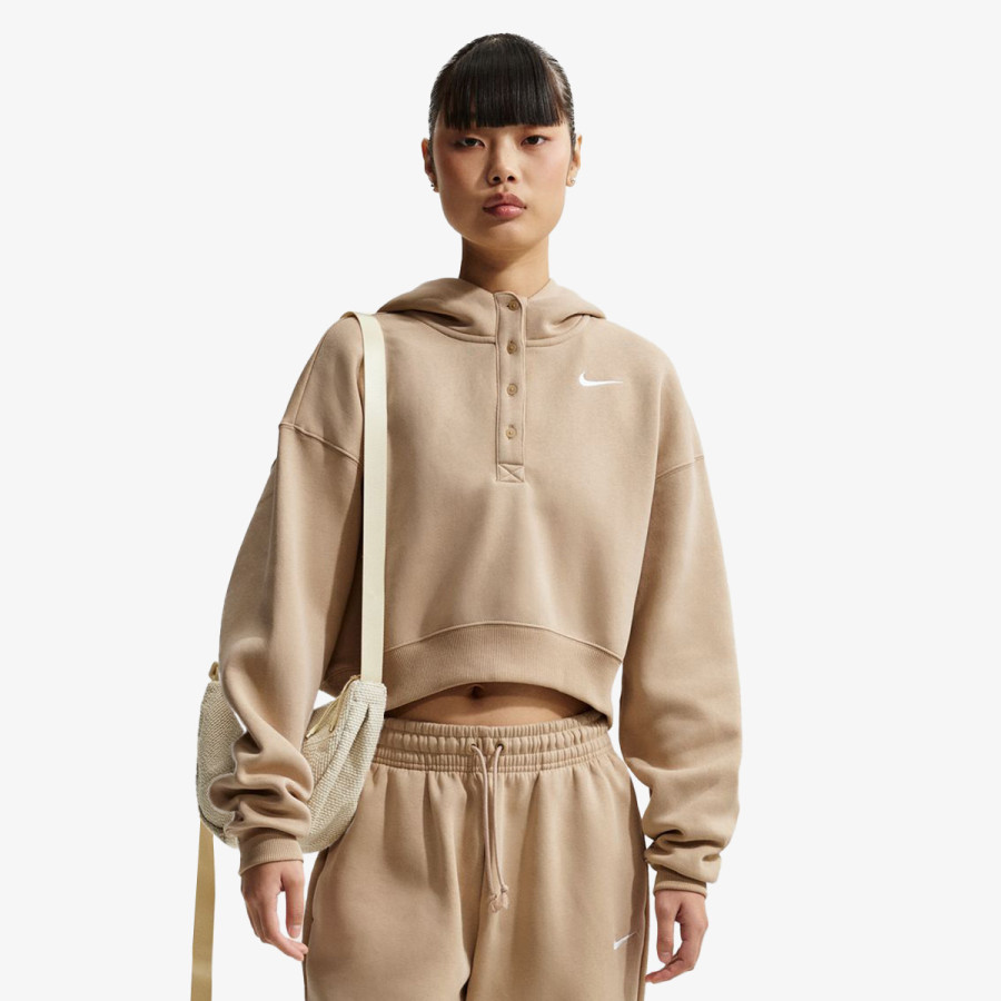 NIKE Dukserica W NSW PHNX FLC OS CRP HNLY HDY 