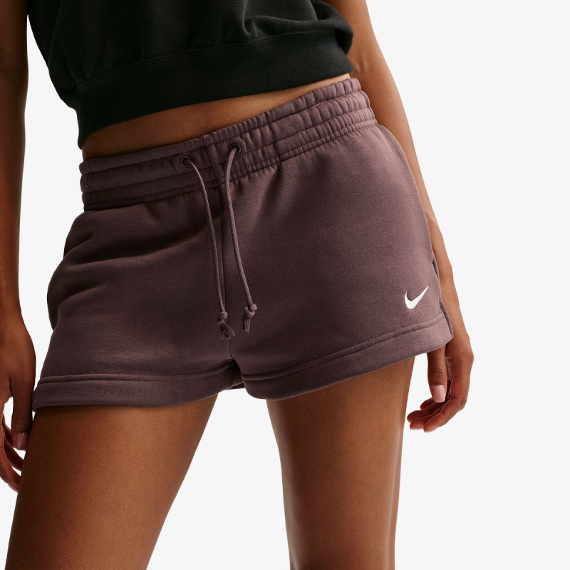 NIKE Šorc W NSW PHNX FLC MR STD 2IN SHRT 