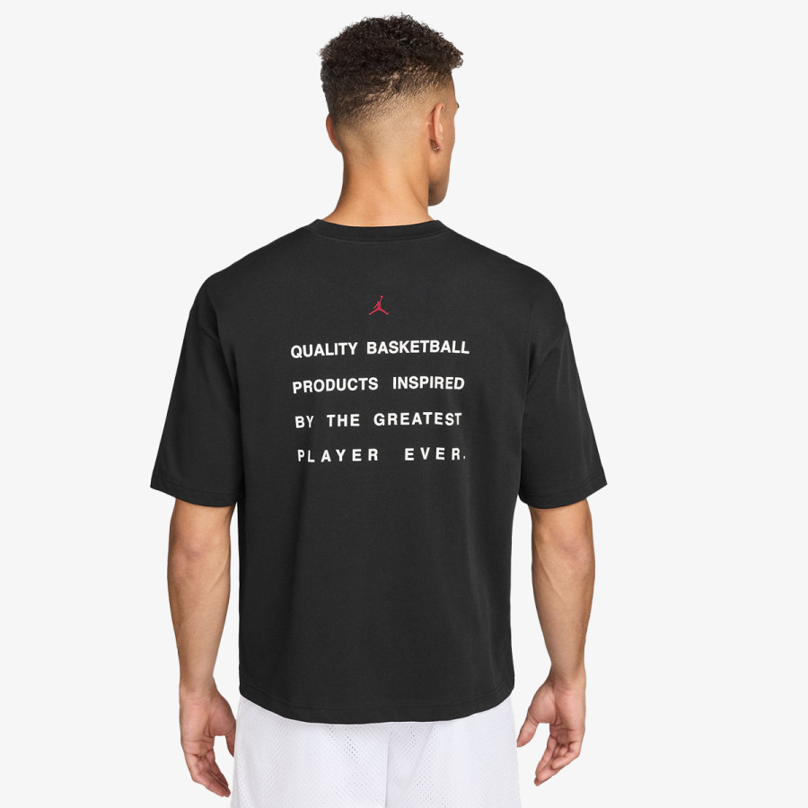 NIKE Majica M J FLT SCRIPT BOXY SS CREW 