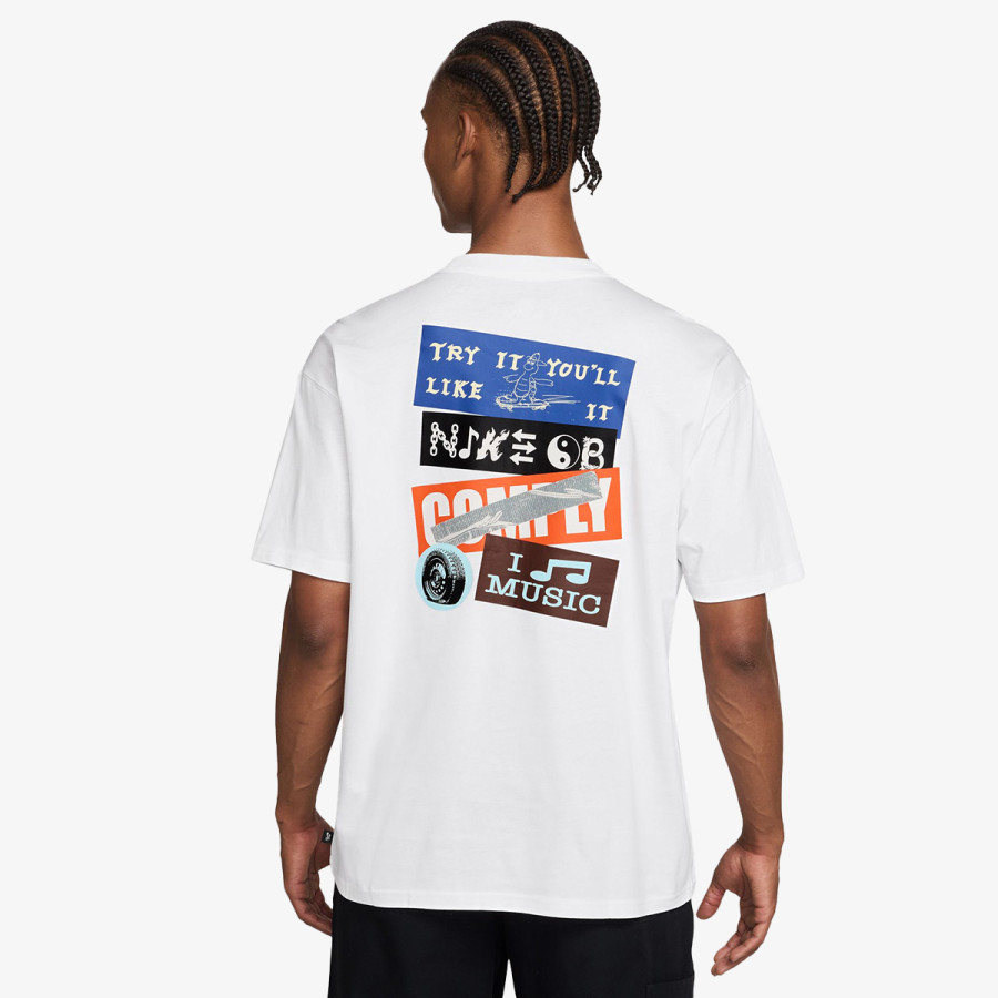 NIKE Majica U NK SB TEE LSE STICKERS 