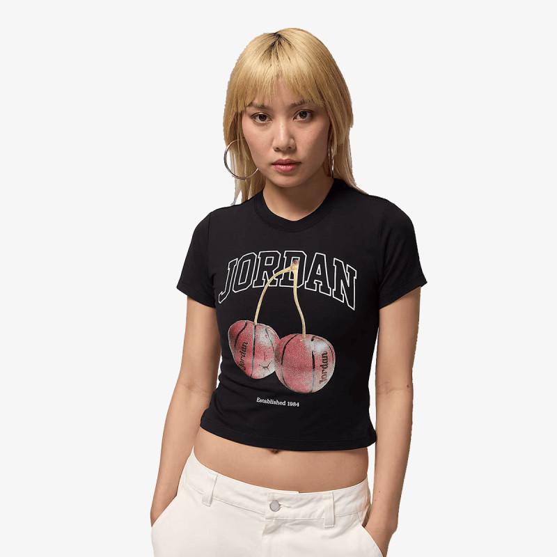 NIKE Majica W J BRK SS TMID GFX TEE BB 