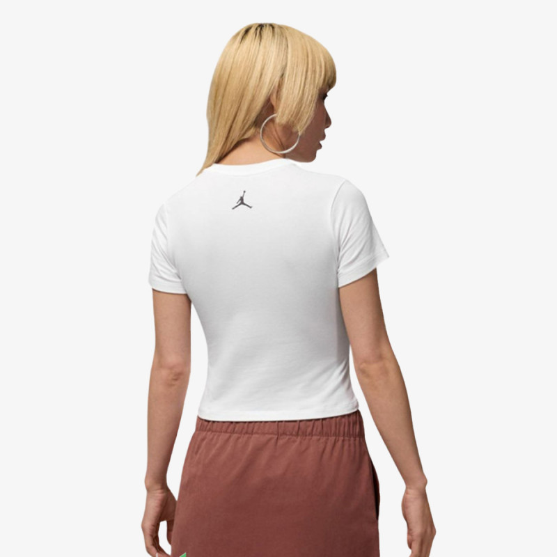 NIKE Majica W J BRK SS TMID GFX TEE BB 