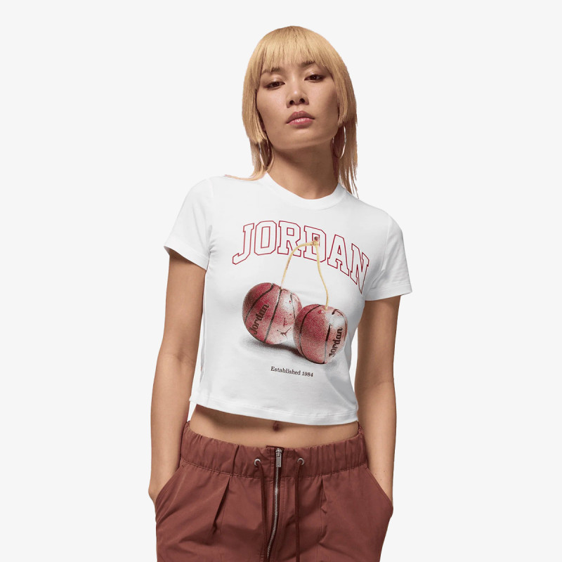 NIKE Majica W J BRK SS TMID GFX TEE BB 