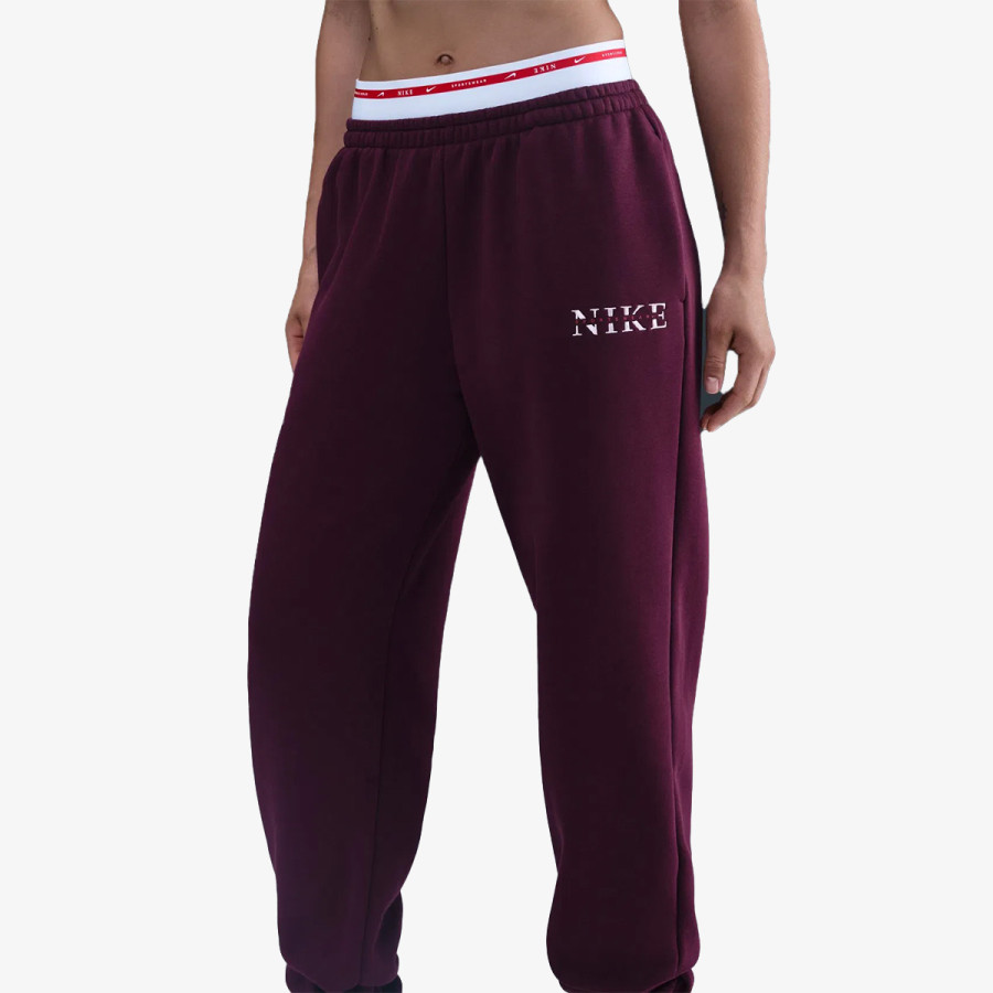 NIKE Donji deo trenerke W NSW PHNX FLC HR PANT GLS 