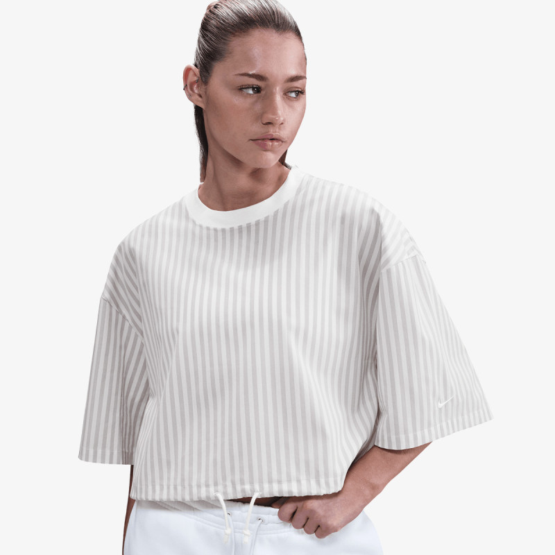 NIKE Majica W NSW STRIPE PPLN BOXY TOP 